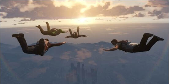 GTA5 OL 显示游戏内实景截图6